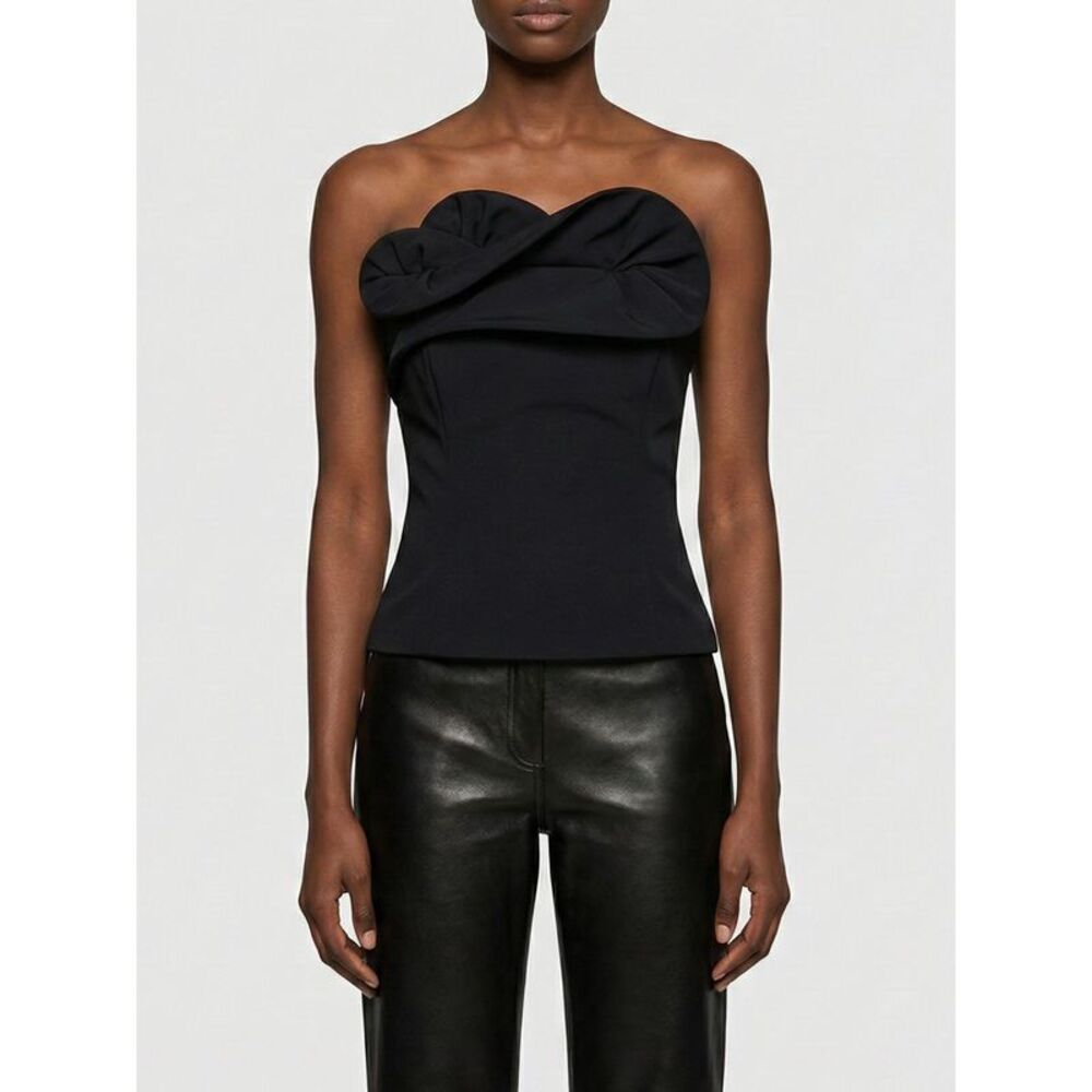 Magda Butrym Top Woman Black